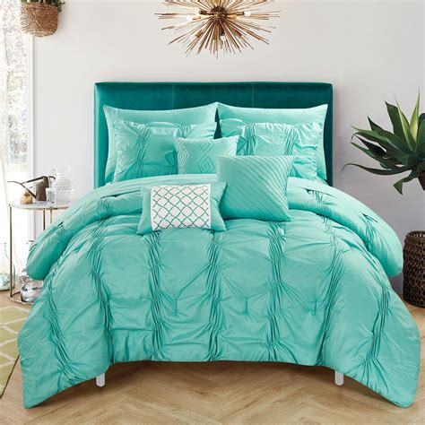 turquoise comforter full